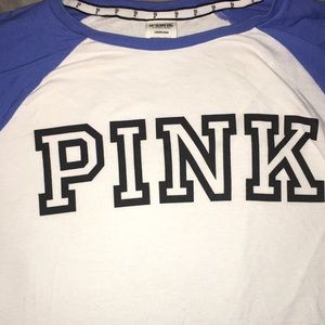 Pink half sleeve shirt